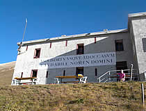Vista del lago di Livigno