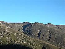 Vista del lago di Livigno